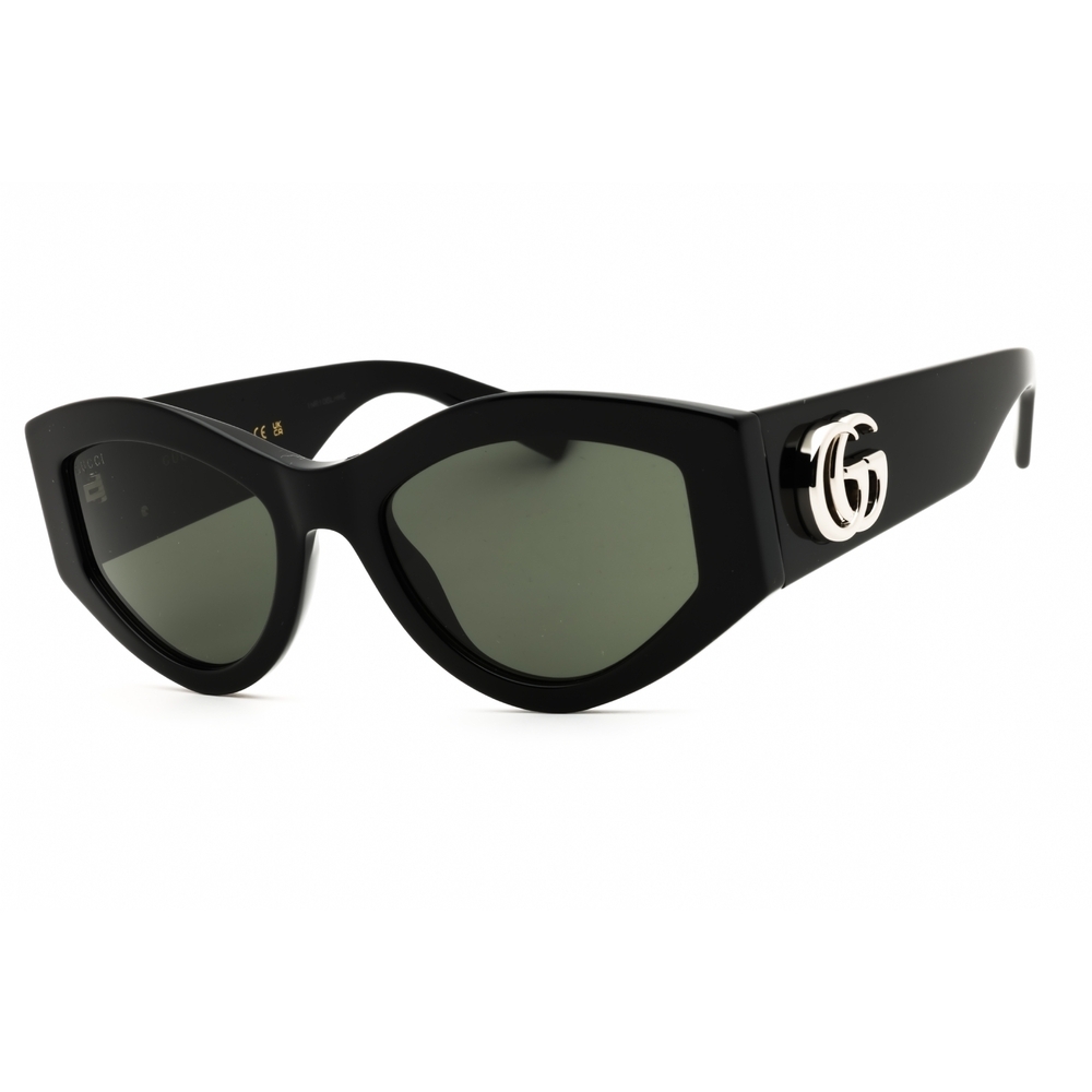 NWT Gucci GG1951S Black Cat Eye 53mm Sunglasses